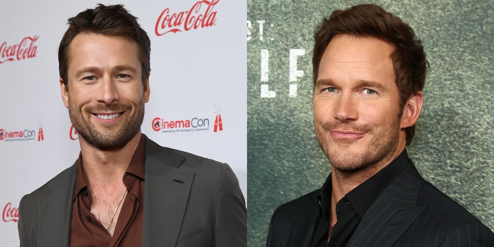 Glen Powell Credits Chris Pratt for Allowing Men in Hollywood to Be ‘Silly’ Instead of ‘Brooding’