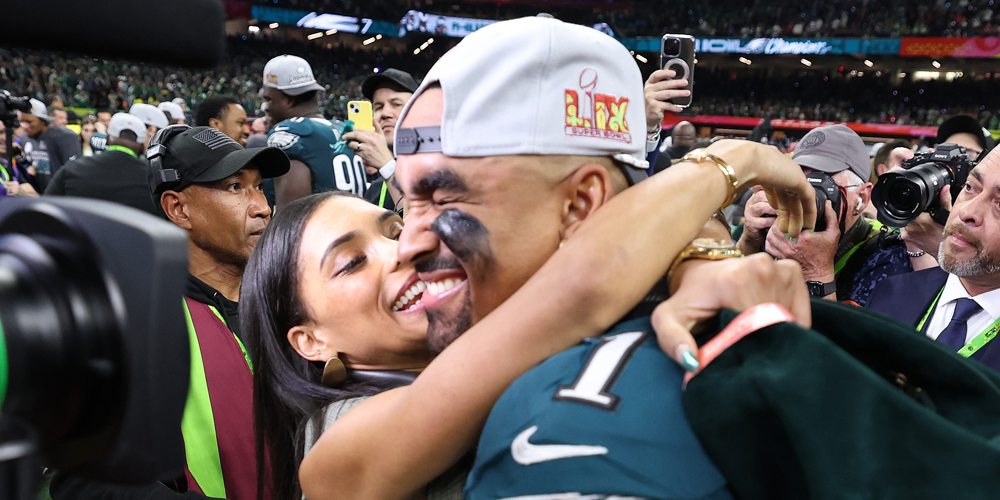 Who Is Jalen Hurts’ Wife? He Married Bryonna Burrows In 2025 (Photos & Info!) | Bry Burrows, bryonna burrows, Jalen Hurts, nfl, Philadelphia Eagles | Just Jared: Celebrity News and Gossip