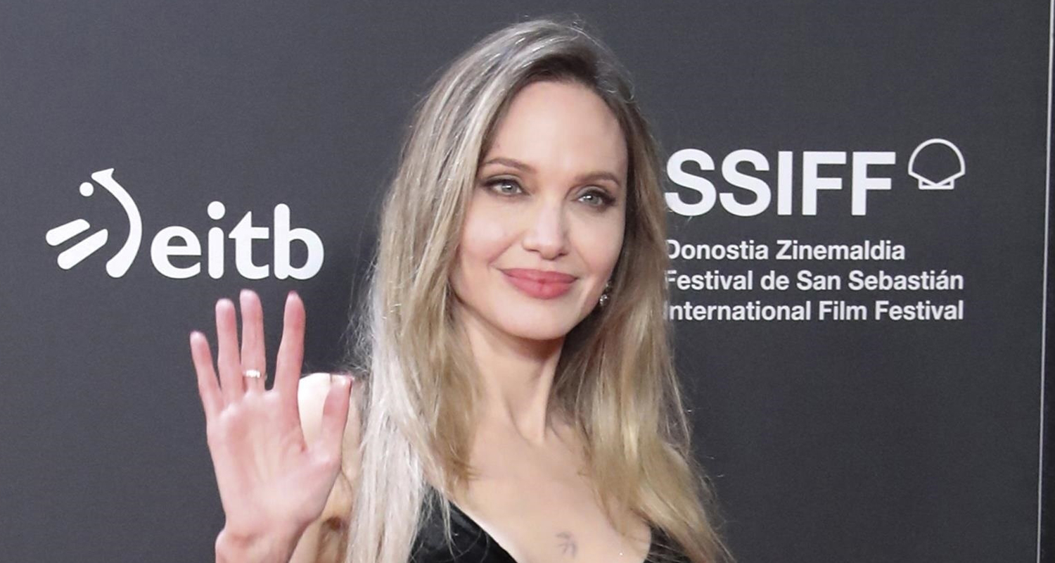 Angelina Jolie Joins Her Co-Stars at ‘Couture’ Premiere & Press Conference at San Sebastian Film Festival 2025 | Alice Winocour, Angelina Jolie, Anyier Anei, Ella Rumpf, Garance Marillier, Louis Garrel, Politics | Just Jared: Celebrity News and Gossip