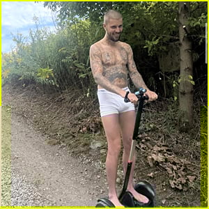Justin Bieber Goes for Segway Ride In Just His Underwear In New Photos & Videos – Watch Now!