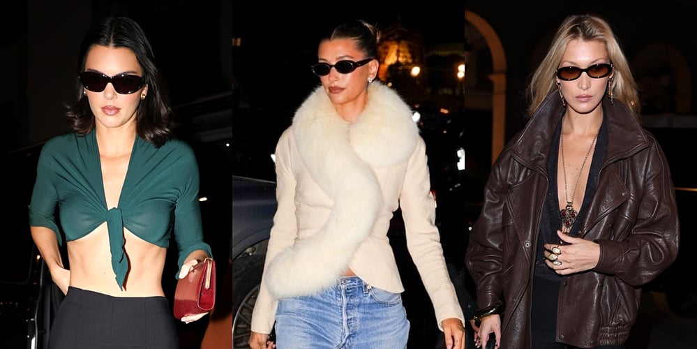 Kendall Jenner, Hailey Bieber, & Bella Hadid Spotted Enjoying a Night Out Together During Paris Fashion Week | Bella Hadid, Hailey Bieber, Kendall Jenner | Celebrity News and Gossip | Entertainment, Photos and Videos