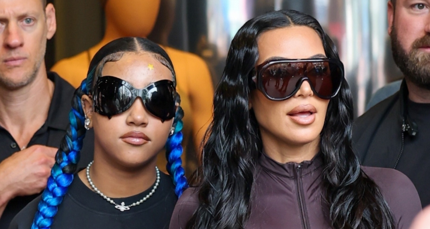 Kim Kardashian Joined by Daughter North West at NikeSKIMS Launch Event at The Grove LA | Kim Kardashian, North West | Just Jared: Celebrity News and Gossip