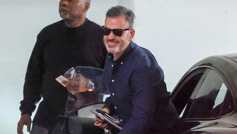 Jimmy Kimmel Photographed Visiting His Lawyer’s Office After Getting Suspended from ABC | Jimmy Kimmel | Just Jared: Celebrity News and Gossip