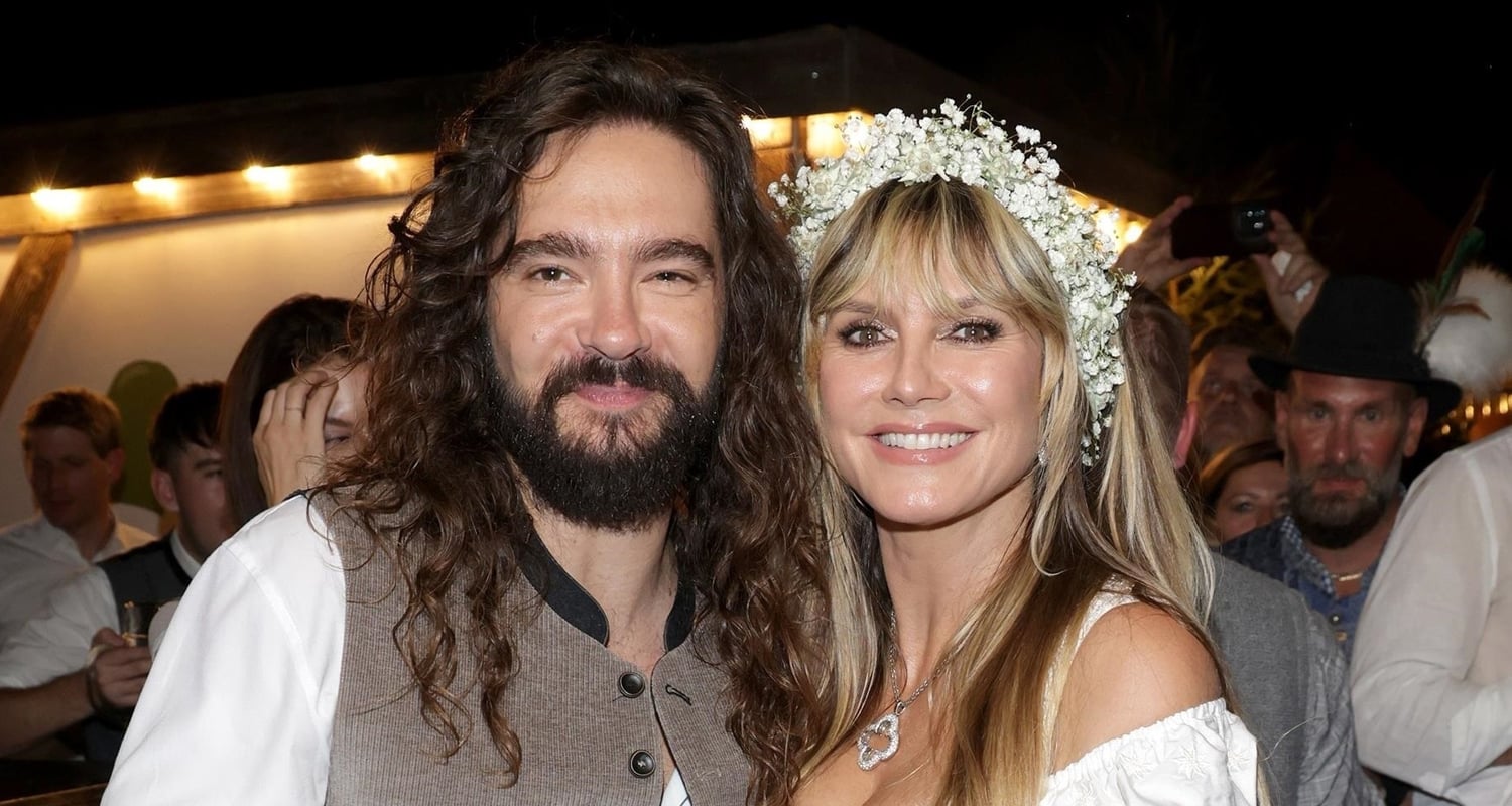 Heidi Klum Goes Pretty in Flower Crown for Oktoberfest with Husband Tom Kaulitz! | Bill Kaulitz, Heidi Klum, Tom Kaulitz | Just Jared: Celebrity News and Gossip