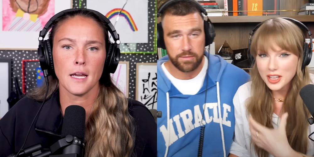 Kylie Kelce Explains Why She Didn’t Publicly Congratulate Travis Kelce & Taylor Swift on Their Engagement | Kylie Kelce, Taylor Swift, Travis Kelce | Just Jared: Celebrity News and Gossip