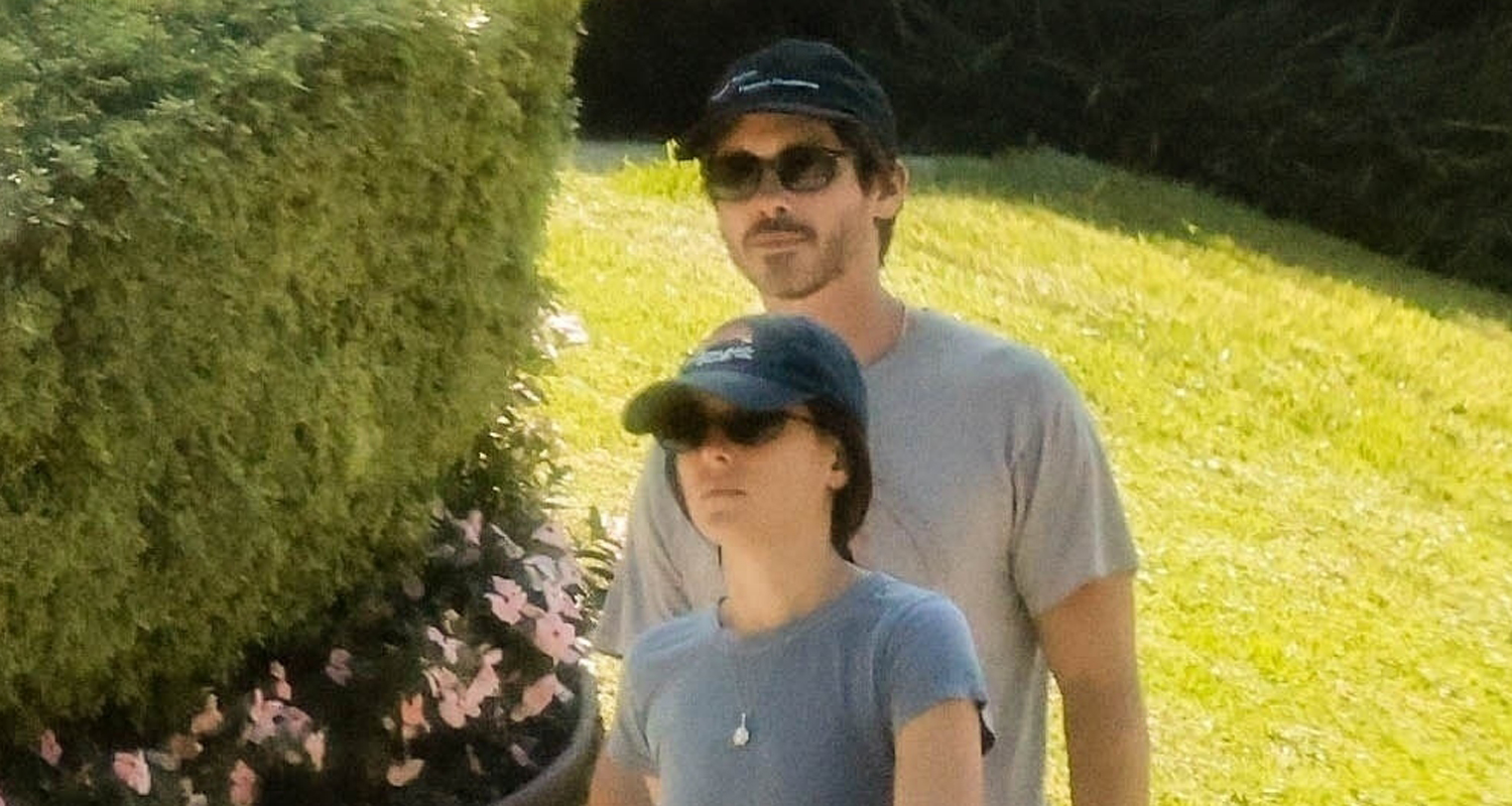 Logan Lerman & Fiancée Ana Corrigan Take Their Dog for Walk in Los Feliz | Ana Corrigan, Logan Lerman | Just Jared: Celebrity News and Gossip