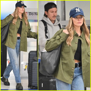 Margot Robbie Lands in NYC with Younger Brother Cameron Robbie
