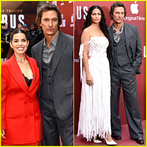 Matthew McConaughey & America Ferrera Bring 'The Lost Bus' to London