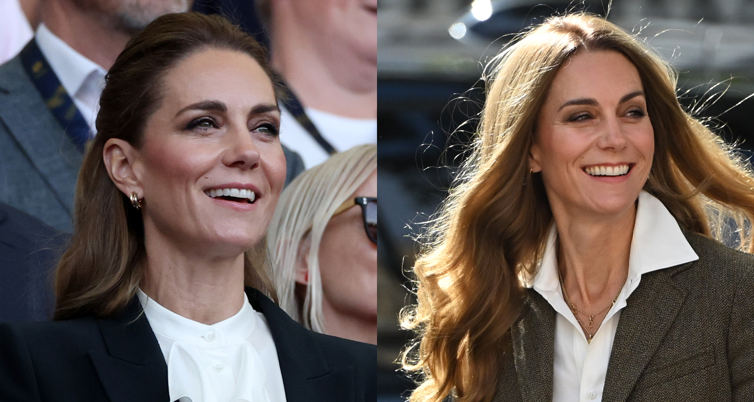 Kate Middleton Seemingly Ditches Blonde Hair Already for Signature Brunette Look at Women’s Rugby World Cup 2025 | Kate Middleton, Princess Catherine | Just Jared: Celebrity News and Gossip