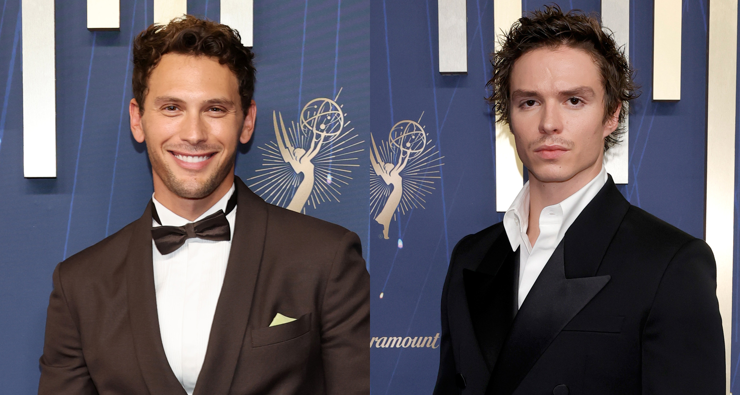 Cooper Koch & Nicholas Alexander Chavez Bring ‘Monsters’ to Emmy Awards 2025 | 2025 Emmy Awards, Chloe Sevigny, Cooper Koch, Emmy Awards, Javier Bardem, Nicholas Alexander Chavez | Just Jared: Celebrity News and Gossip