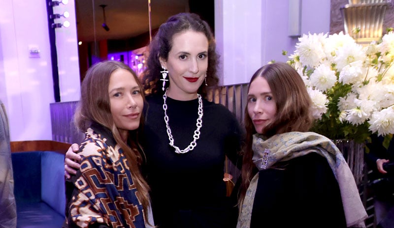 Mary-Kate & Ashley Olsen Make Rare Appearance Together While Attending NYFW Event | 2025 New York Fashion Week, Ashley Olsen, Mary-Kate Olsen, Olsen Twins, Sara Moonves | Just Jared: Celebrity News and Gossip