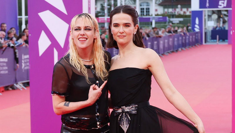 Kristen Stewart Supports Pal Zoey Deutch at Her Rising Star Award Ceremony at Deauville Film Festival | Kristen Stewart, Zoey Deutch | Just Jared: Celebrity News and Gossip