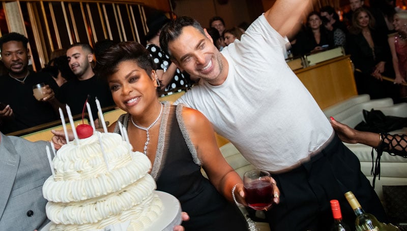 Taraji P. Henson Celebrates Her 55th Birthday at Simkhai’s NYFW Show & Party