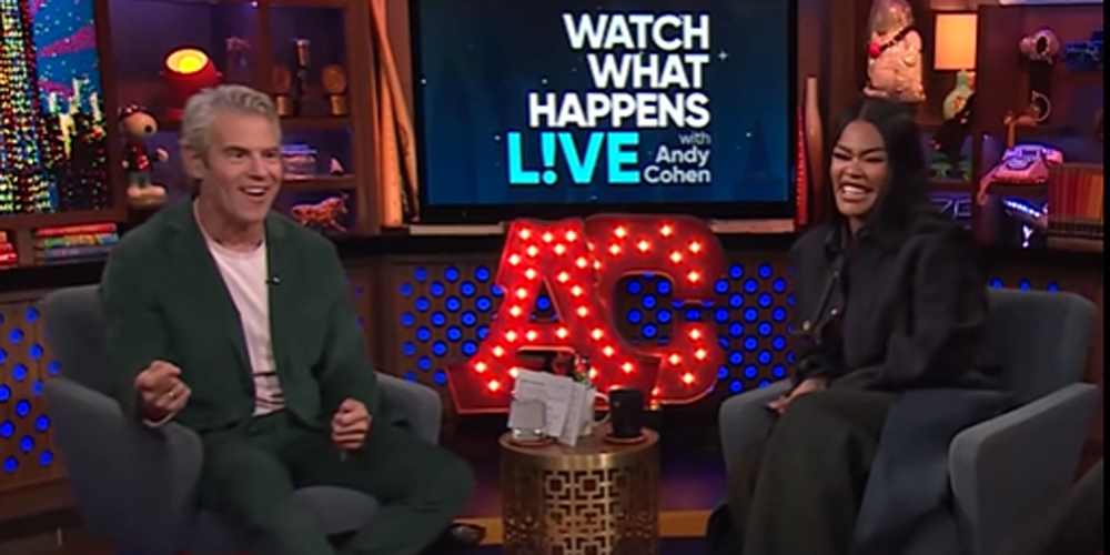 Andy Cohen Says Teyana Taylor Was the First Person to Do This in 16 Years on ‘Watch What Happens Live’ | Andy Cohen, Teyana Taylor | Just Jared: Celebrity News and Gossip