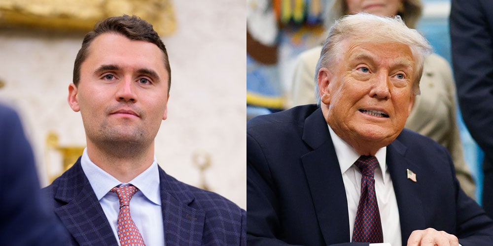 Donald Trump Skipped Charlie Kirk Vigil to Have a Golf Weekend Instead (Report) | Charlie Kirk, Donald Trump | Just Jared: Celebrity News and Gossip