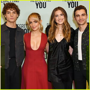 Allison Williams & Dave Franco Join 'Regretting You' Co-Stars Mason Thames & Mckenna Grace For First Time on Promo Tour