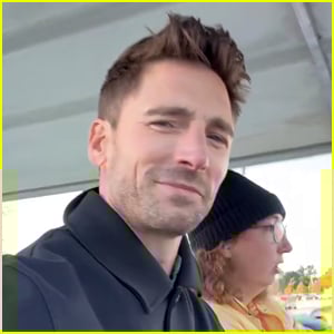 Hallmark’s Andrew Walker Teases Next Movie from Set: ‘Can’t Say Much About It Yet’