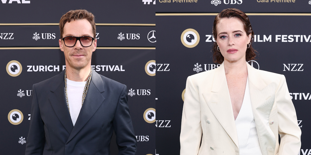 Former Co-Stars Benedict Cumberbatch & Claire Foy Get Honored With Awards at Zurich Film Festival