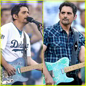 Brad Paisley Performed the National Anthem Before the 2 Longest World Series Games in History Brad Paisley Performed the National Anthem Before the 2 Longest World Series Games in History