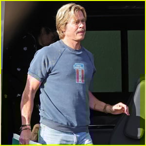 Brad Pitt Arrives on Set to Film More Scenes for ‘The Adventures of Cliff Booth’ in L.A. Brad Pitt Arrives on Set to Film More Scenes for ‘The Adventures of Cliff Booth’ in L.A.