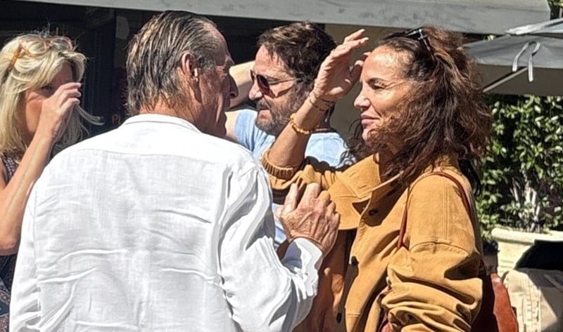Gerard Butler & Longtime Girlfriend Morgan Brown Spotted Catching Up with Friends in Malibu | Gerard Butler, Morgan Brown | Celebrity News and Gossip | Entertainment, Photos and Videos