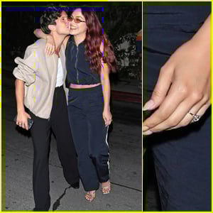 Camila Mendes & Rudy Mancuso Are Engaged, She Shows Off Her Engagement Ring at Glen Powell's Birthday Party!