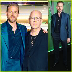 Charlie Hunnam Attends 'Monster: The Ed Gein Story' NYC Premiere With Ryan Murphy & More