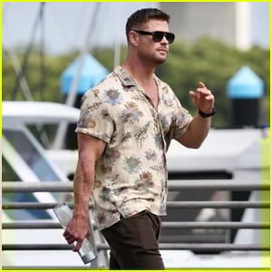 Chris Hemsworth Arrives in Brisbane to Film New Action-Thriller 'Subversion'