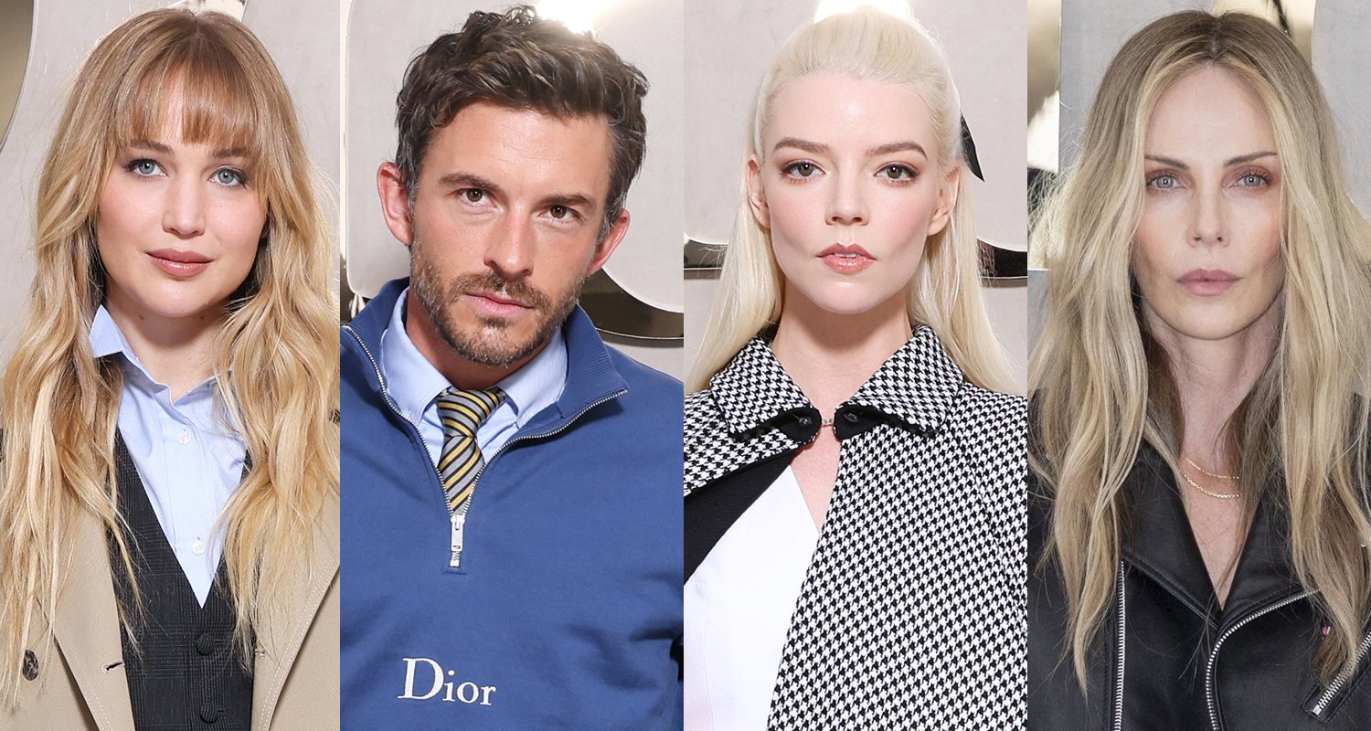Jennifer Lawrence Joins Jonathan Bailey, Anya Taylor Joy, Charlize Theron, & More at Dior Show in Paris! | 070 Shake, Anna Sawai, Anna Wintour, Anya Taylor Joy, Brigitte Macron, camille cottin, Carla Bruni, Charlize Theron, Cooper Hoffman, Ever Anderson, Extended, Fai Khadra, Florence Hunt, Greta Lee, Jenna Ortega, Jennifer Lawrence, Jimin, Jisoo, Johnny Depp, Jonathan Bailey, Kit Connor, Luca Guadagnino, Michelle Monaghan, Mikey Madison, Monica Barbaro, Nico Parker, Rashida Jones, Rosalia, Rosamund Pike, Ruth Wilson, Taylor Russell, Tracee Ellis Ross, Will Price, Willow Smith | Celebrity News and Gossip | Entertainment, Photos and Videos