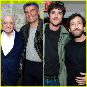 Oscar Isaac & Jacob Elordi Are Joined by Martin Scorsese, Adrien Brody, & More Stars at ‘Frankenstein’ Tastemaker Screening in NYC!