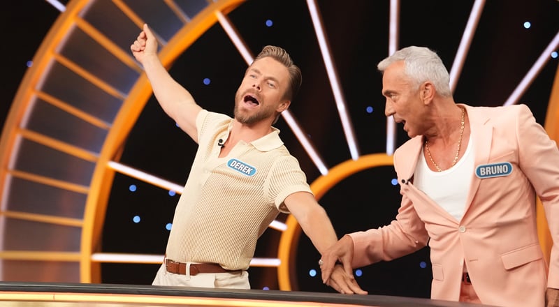 Here’s Why Derek Hough Got In Trouble While Filming ‘Celebrity Wheel of Fortune’ | Derek Hough, Wheel of Fortune | Celebrity News and Gossip | Entertainment, Photos and Videos