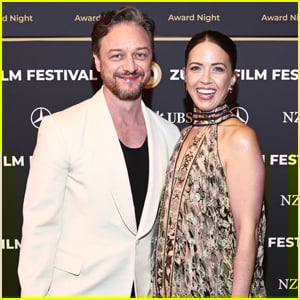 James McAvoy is Joined by Wife Lisa Liberati at 'California Schemin' Premiere in Zurich
