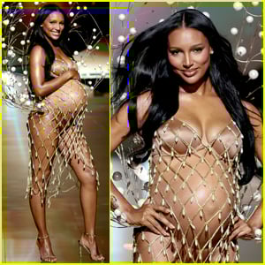 Pregnant Jasmine Tookes Opens Victoria's Secret Fashion Show 2025 - Buy Her Look Here!