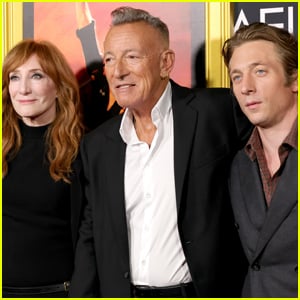 Jeremy Allen White Joins Bruce Springsteen & Wife Patti Scialfa at 'Deliver Me From Nowhere' Premiere in Hollywood!