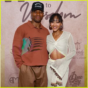 Meagan Good Supports Husband Jonathan Majors at Black Men’s Mental Health Dinner in LA Meagan Good Supports Husband Jonathan Majors at Black Men’s Mental Health Dinner in LA
