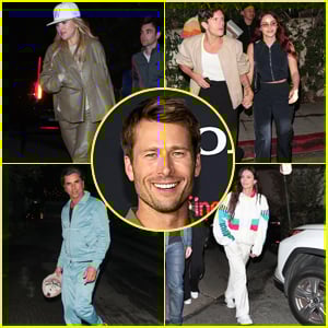 Glen Powell Throws Tracksuit-Themed Birthday Party with 35+ Celebs Spotted Attending - See Photos of Everyone! 
