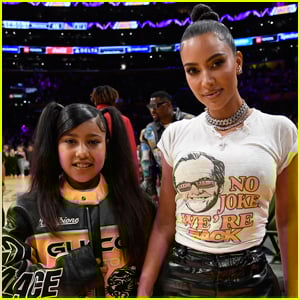 Kim Kardashian Reacts to Criticism of Daughter North West Wearing Fake Face Tattoos &amp; Piercings 