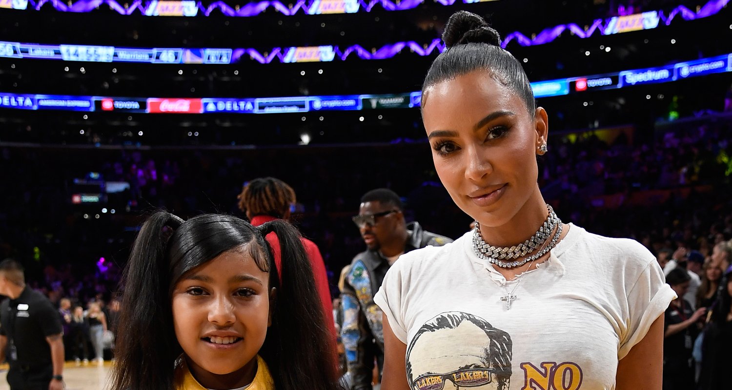 Kim Kardashian Reacts to Criticism of Daughter North West Sporting Pretend Face Tattoos & Piercings Kim Kardashian Reacts to Criticism of Daughter North West Sporting Pretend Face Tattoos & Piercings