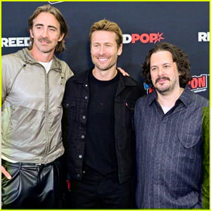 Glen Powell & Lee Pace Promote ‘The Running Man’ at NYCC With Director Edgar Wright