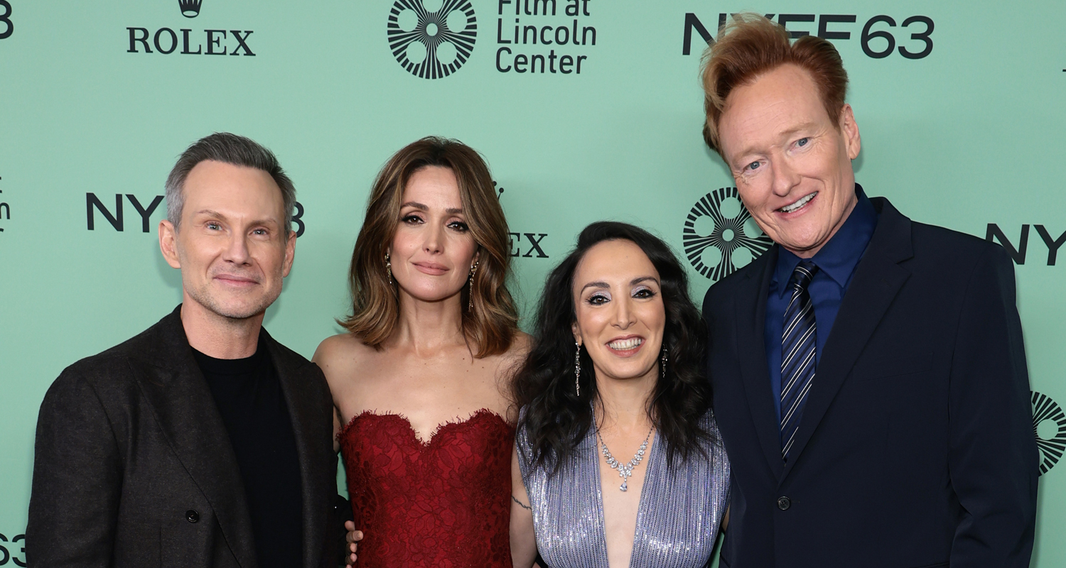 Rose Byrne, Conan O’Brien, & More Premiere ‘If I Had Legs I’d Kick You’ at New York Film Festival 2025 | Christian Slater, Conan O’Brien, Daniel Zolghadri, delaney quinn, Ivy Wolk, Josh Pais, Lark White, Mary Bronstein, Ronald Bronstein, Rose Byrne | Celebrity News and Gossip | Entertainment, Photos and Videos