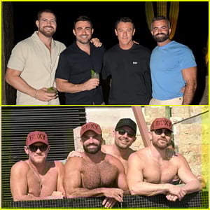 Luke Evans & Jonathan Bennett Vacation Together in Cabo for Luke's BDXY Launch!