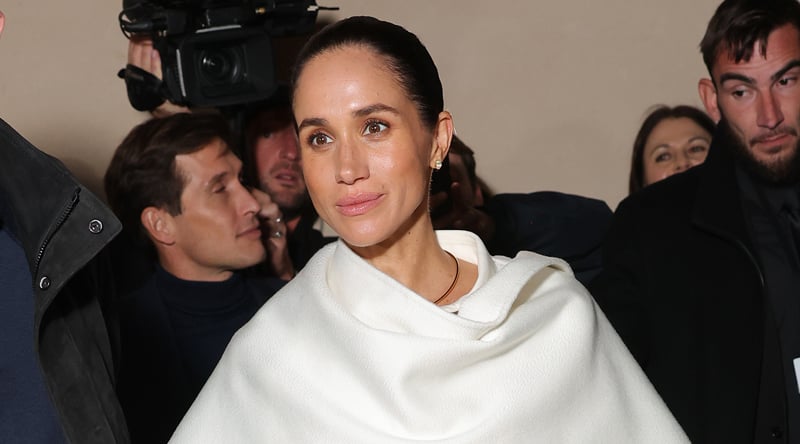 Meghan Markle's Surprise Appearance at Balenciaga Paris Fashion Show: The Untold Story Revealed! 🤫✨