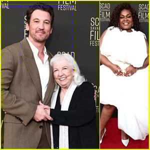 Miles Teller & His Grandma Leona Look So Cute Together at the SCAD Savannah Film Festival 2025