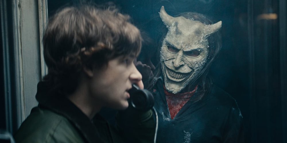 Ethan Hawke is at His Creepiest in New ‘Black Phone 2′ Trailer – Watch Now! | Black Phone 2, blumhouse, Ethan Hawke, Graham Abbey, Maev Beaty, Movies, Trailers | Celebrity News and Gossip | Entertainment, Photos and Videos