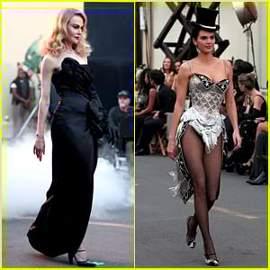 Nicole Kidman Opens 'Vogue World: Hollywood' Show with Kendall Jenner Wearing Her Original 'Moulin Rouge' Costume 