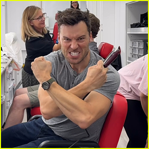 Hallmark’s Peter Mooney Does His Best Wolverine Impression for Co-Star Sarah Drew – Watch Now!