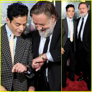 Rami Malek & Russell Crowe Share Some Laughs at the AFI Fest 2025 Premiere of ‘Nuremberg’