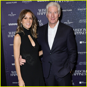 Richard Gere & Wife Alejandra Silva Step Out for ‘Wisdom of Happiness