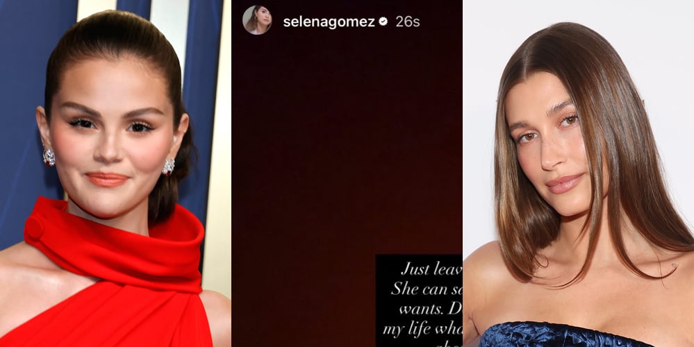 Selena Gomez Responds to Hailey Bieber’s Comments, Tells Fans to ‘Leave the Girl Alone’ | Hailey Bieber, Selena Gomez | Celebrity News and Gossip | Entertainment, Photos and Videos