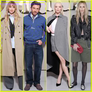 Jennifer Lawrence Joins Jonathan Bailey, Anya Taylor Joy, Charlize Theron, & More at Dior Show in Paris!